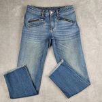 Zadig & Voltaire  Ava Eco Slim Fit Cropped Jeans Raw Hem Size 26 Photo 2