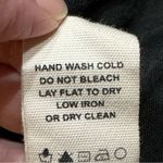 Chelsea and Violet Black Crochet Lace Knit Sweater Boho Dress M Photo 12