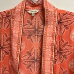 Max Studio Orange Floral Swim Coverup Photo 1