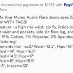 Show Me Your Mumu Jeans Photo 8