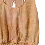 Aritzia Wilfred 100% Silk Dress Pink Peach Open Back XS Photo 3