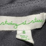 Urban Outfitters ‎  STARING AT STARS Black Crochet Peplum Hem Top EUC Small Photo 7