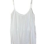 Vanity Fair Vintage White Nylon Camisole Semi Sheer XL Photo 0