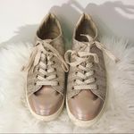 Glitter Boutique tie tennis sneaker shoes sz 7 Photo 8