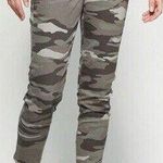 Democracy  Size 6 Jeans “Ab”technology Skinny Leg Cropped Crop Camo Green Women’s Photo 0