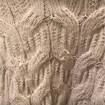 Beige Long Sleeved Sweater Photo 4