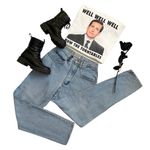 Carolina Blues Vintage 90s high rise jeans Photo 2