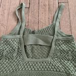 Intermix  Green Knit Tank Top Photo 5