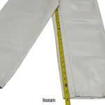 Wilfred  White Faux Leather Straight Leg Crop Pants Capsule Chic Comfort Size 4 Photo 12