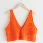 & Other Stories NEW & other stories wool blend Crochet Knit Crop Top Small Photo 0