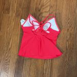 Hula Honey  Swim Hibiscus Junior Zig Zag Zink Tankini Top Size Small‎ NWT Photo 2