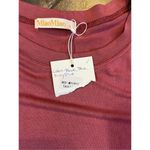 NWT Miao Miao Dusty Pink Long Sleeve Peek Shoulder Lace Up Small Photo 5