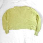 Free People Marlie Pullover in Acid Lime Photo 3