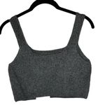 Everlane Women's Size S The Cozy Tank Yak Wool Blend Cropped Gray Photo 5