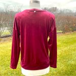 Cable & Gauge  Dryberry Velour Sweatshirt Photo 6