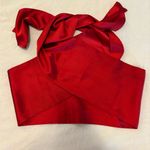 Princess Polly Red Cut Out Backless Crop Top Photo 2
