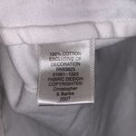 Christopher & Banks  white embroidered beach summer 3/4 sleeve button down shirt Photo 8