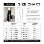 NEW Cargo Pants High Waisted Wide Leg Y2K Streetwear M Black Size M Photo 4