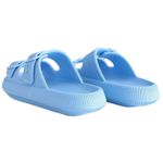 MIA  Libbie Double Buckle Slide Sandal-Baby Blue Photo 2