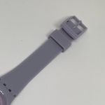 Gap The women’s quartz analog watch purple dial tone 25mm silicone band running Photo 2