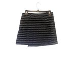 Elizabeth and James  Daniella Needle Stack Wrap Front‎ Flax Blend Mini Skirt Size Photo 3