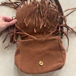 Street Level  Brown Fringe Like Leather Purse Photo 2