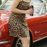ZARA leopard mini dress new no tags size small Photo 0