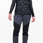 NWT Kari Traa Butterfly Long Sleeve Outdoor Baselayer Top Shirt Black L / XL Size L Photo 1
