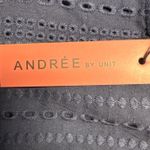 Andree by Unit Andree Eyelet Peplum Top Colorful Tassels Boho Chic‎ Blouse Size S Photo 9