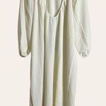 Hill House  Simone Long Sleeve Maxi Dress in Coconut Milk Size L Photo 10