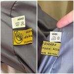 Vintage Norwegian Handwoven Wool Jacket Gray Black Moose Pattern Nordic Coat L Size L Photo 6