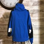 PINK - Victoria's Secret Victoria’s Secret pink cowl neck hoodie blue and black small pink sweats…​ Photo 7