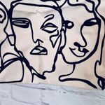 Boutique NEW Canvas Face Tote Bag Photo 4