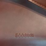 ECOSUSI BACKPACK BNWOT FUX LEATHER COMP SPACE LOTS OF ZIPPERS SEE ALL PHOTOS Photo 3