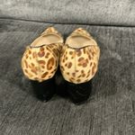 Marc Fisher  Pony Hair Cheetah Print Shoes Size 9.5 Photo 2