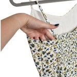 Old Navy White Floral Spaghetti Strap Women Dress Medium Cottagecore Fairy Boho Photo 5