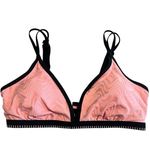 SheIn  2 Piece Bikini Swim Suit Womens Size Large Pink Black Trim Brief Bottoms Photo 1