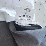 Jucca colorblock sleeveless white gray shift mini dress tulle ruffle size Small Photo 6