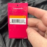 Commando  Faux Leather Paper Bag Pant Womens Size Small Black Pull‎ On Belted NEW Photo 3