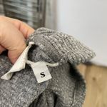 Enza Costa Ribbed Sheath Tank Bodycon Stretch Baseball Dress Gray size Small Photo 6