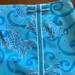 Lilly Pulitzer Blue Fish Print Mini Skirt Photo 4