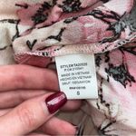 Love j NEW!  Cold Shoulder Pink Floral Shirt Size Juniors Small Photo 6