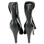 Coach Jessie Black Silky Nappa Leather Boots - Size 9 Photo 7