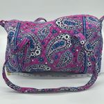 Vera Bradley Weekend/Gym/Duffle Bag in Boysenberry Pattern Photo 7