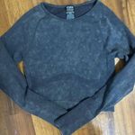 PINK - Victoria's Secret Victoria Secrets PINK compression long sleeve crop top size small Photo 0