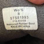 Sperry Gray Skyler Gulf Quilted Duck & Rain Boots Photo 7