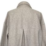 BeachLunchLounge BeachLunchLonge Taya Drop Shoulder Jacket Women’s Size XL Oatmeal Shacket Photo 5