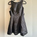 Elegant Black Sleeveless Backless Dress with Pearl Neckline – Size 2 Photo 4