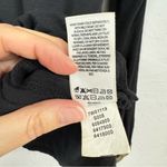 Lucky Brand  Black Gold Beaded Boho Blouse Womens XL Classic Embroidery Shirt Top Photo 7