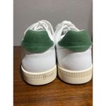 Everlane  The ReLeather Court Sneaker in Green & Canvas 10 New Womens Casual Shoe Photo 6
